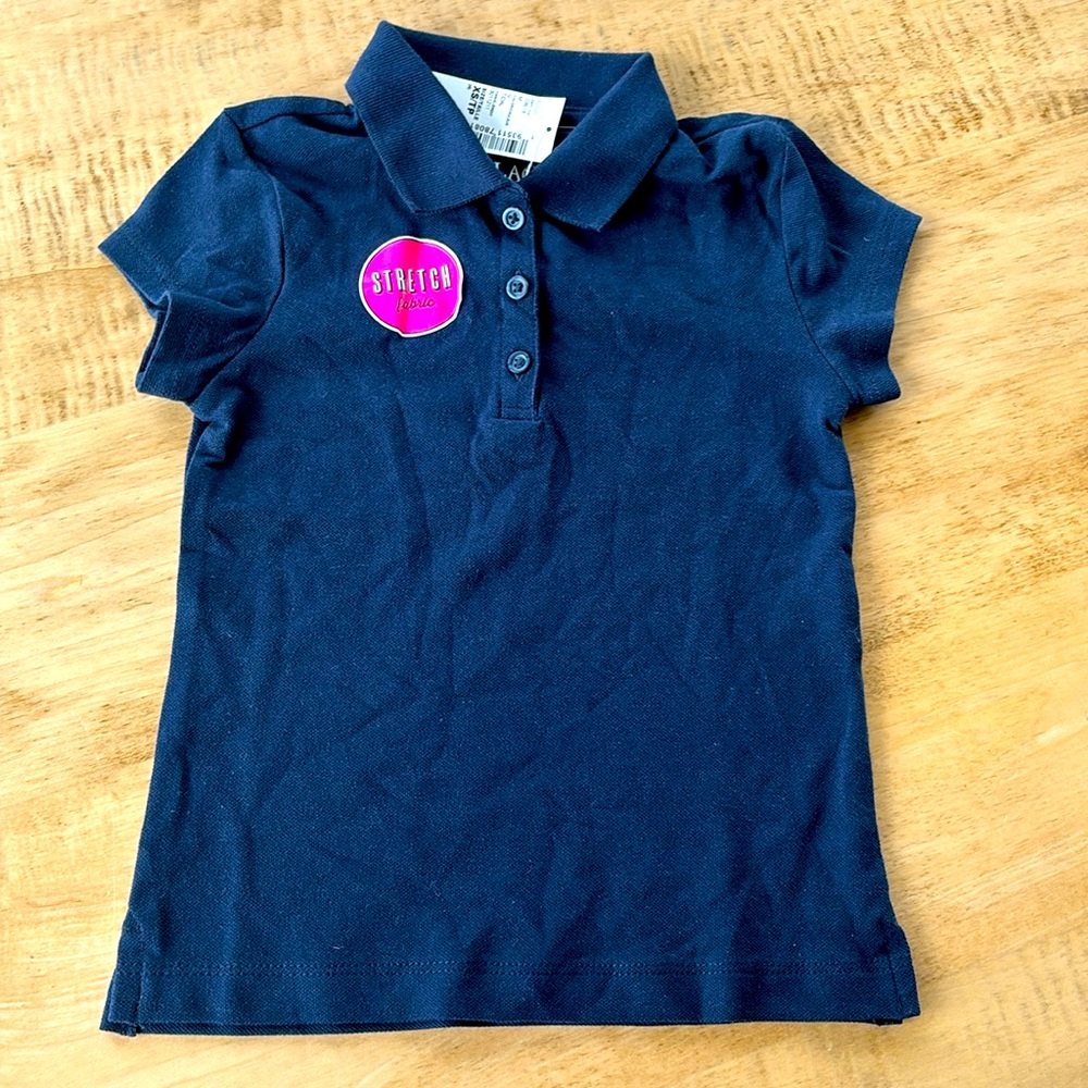 Kids uniform shirt blue